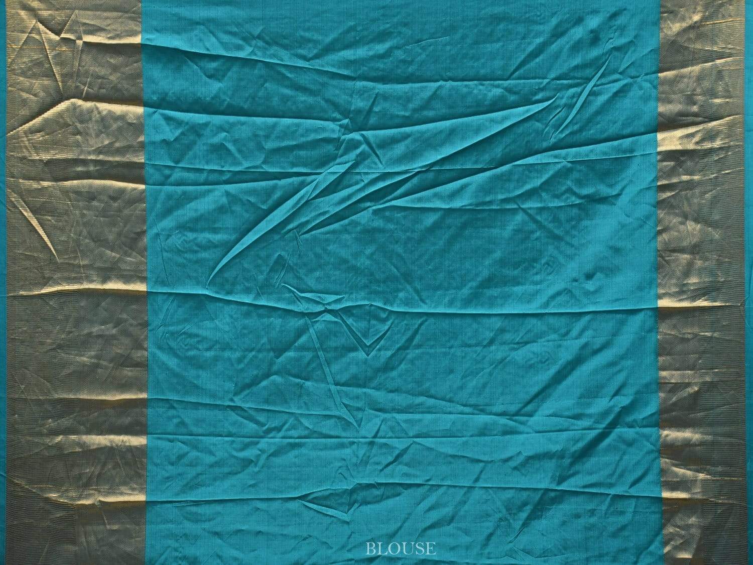 Red and Teal Bandhani Kanchipuram Silk Handloom Saree with Big Buta Design - Global Threads | Swadesiicart