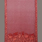 Red Bandhani Organza Stole with Embroidary Work Design - Global Threads | Swadesiicart