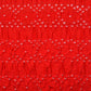 Red Bandhani Silk Stole with Embroidary Work Design - Global Threads | Swadesiicart