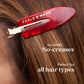 No Crease Red Hair Clips