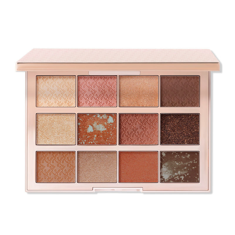 Kay Beauty By Katrina Kaif Multi Texture Eyeshadow Palette - Sunkissed | Swadesiicart