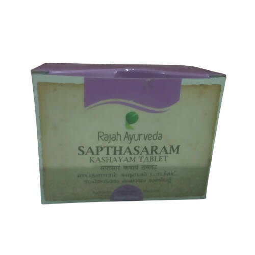 Rajah Ayurveda Sapthasaram Kashayam Tablets - Rajah Ayurveda