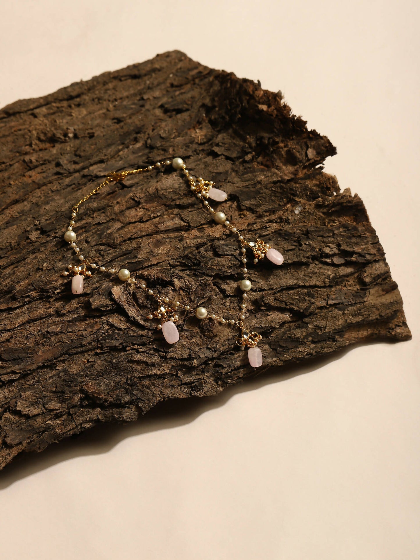 Women's Gold-Polished Chain - Ruby Raang | Swadesiicart