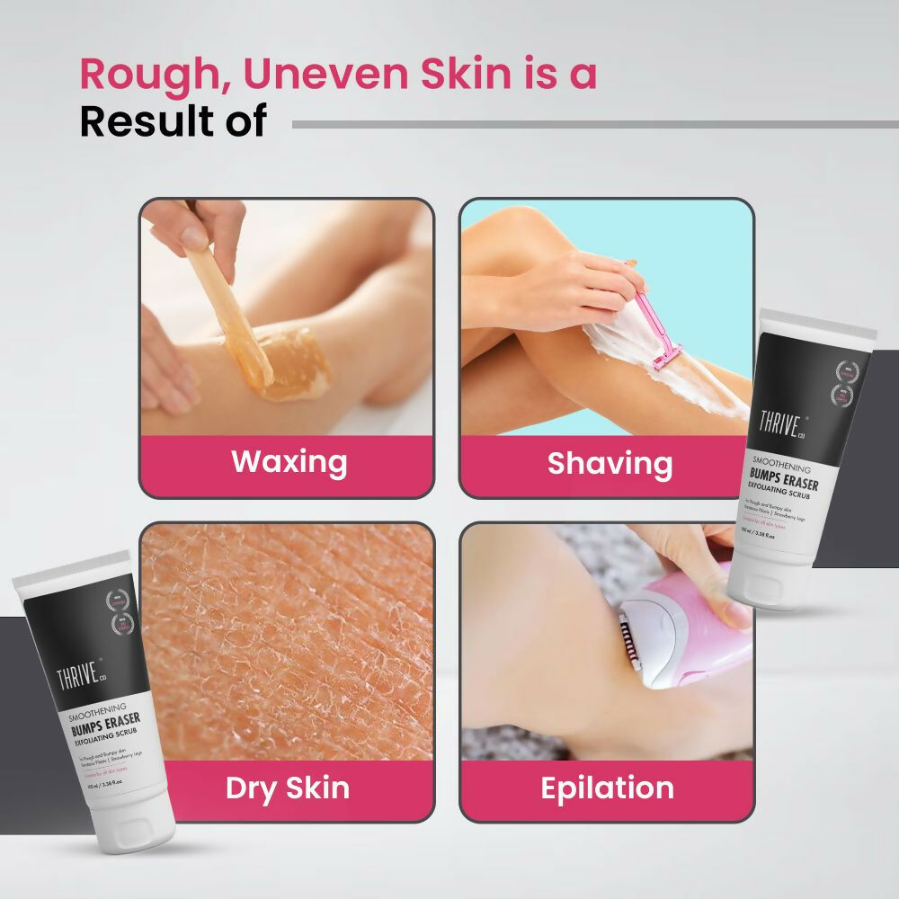 Thriveco Bump Eraser Exfoliating Scrub | Swadesiicart