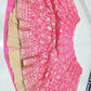 Jyoti Fashion Gajri Red Zari and Sequins Embroidered Malai Satin Silk Lehenga Choli with Dupatta | Swadesiicart