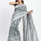 Shree Shyam Fashion Linen Cotton Pink Saree