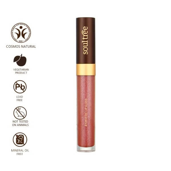 Soultree Ayurvedic Lip Gloss Sunshine - Swadesiicart
