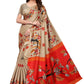 Vamika Chiku Kalamkari With Jhalar Khadi Silk Saree - Vamika