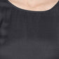 Aniyah Rayon Dark Grey Color Block Print Straight Kurta (AN-203K) - Swadesiicart