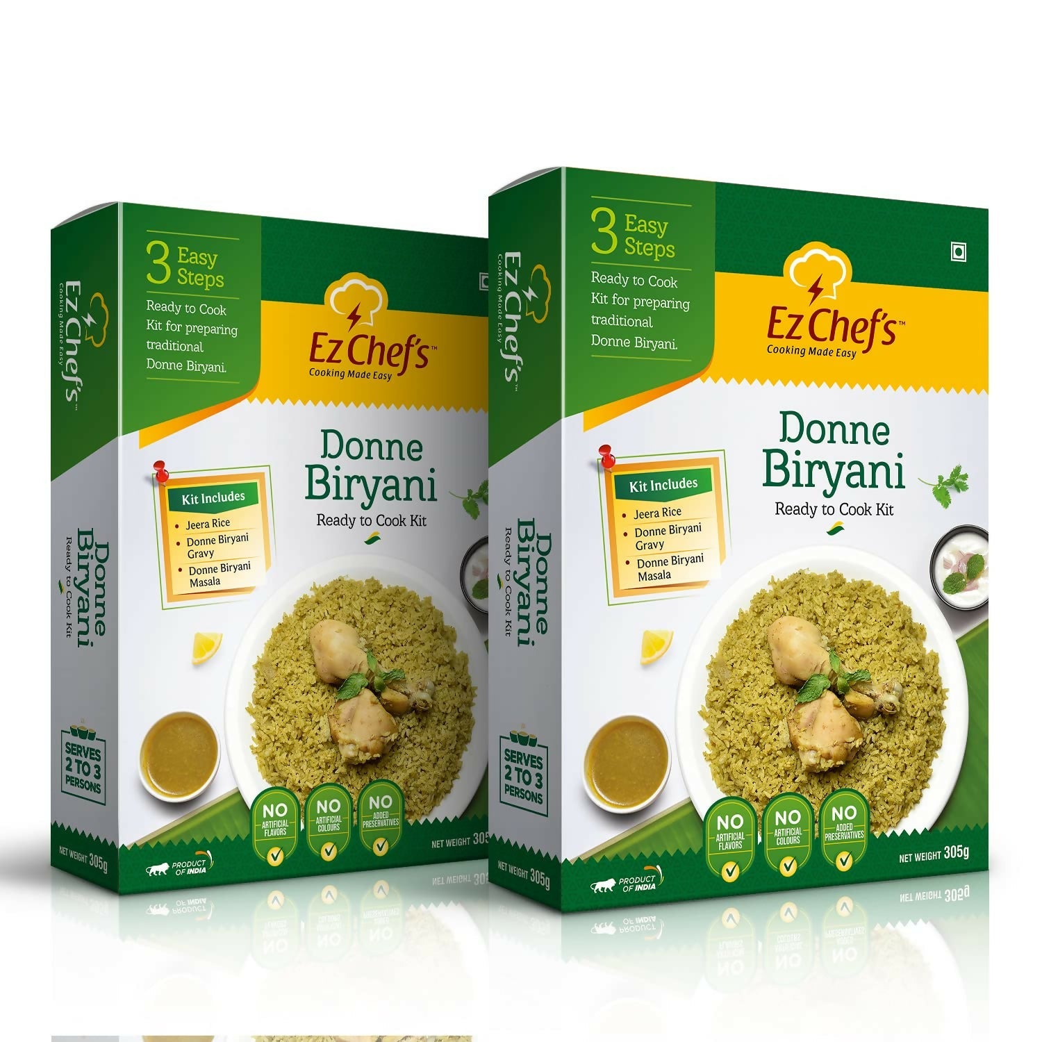 Ez Chef's Donne Biryani Kit - Bangalore's Famous Biryani | Swadesiicart