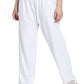 Asmaani White Color Plain Lace Palazzo