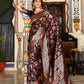 Shree Shyam Fashion Maroon Silk Saree