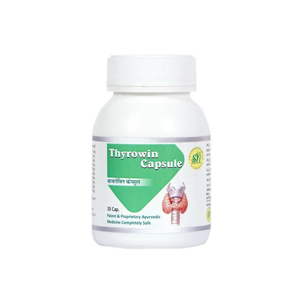 SN Herbals Thyrowin Capsules - Swadesiicart