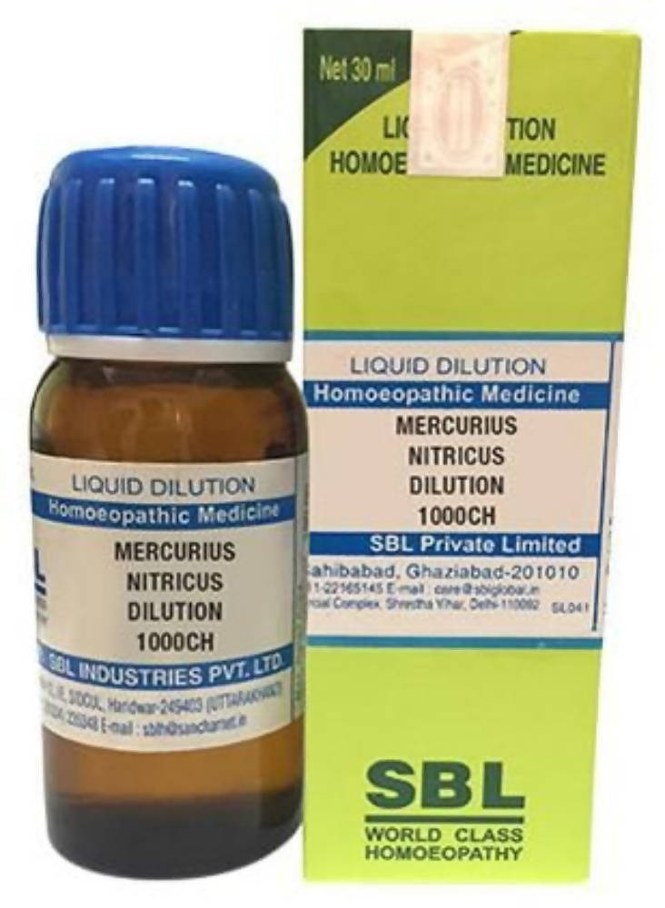 SBL Homeopathy Mercurius Nitricus Dilution | Swadesiicart