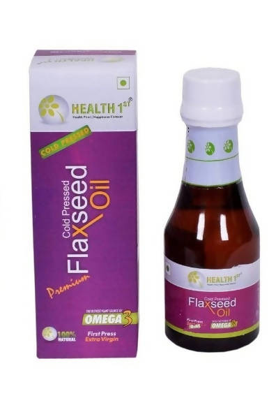 Health 1st Cold Pressed Flaxseed Oil - Swadesiicart