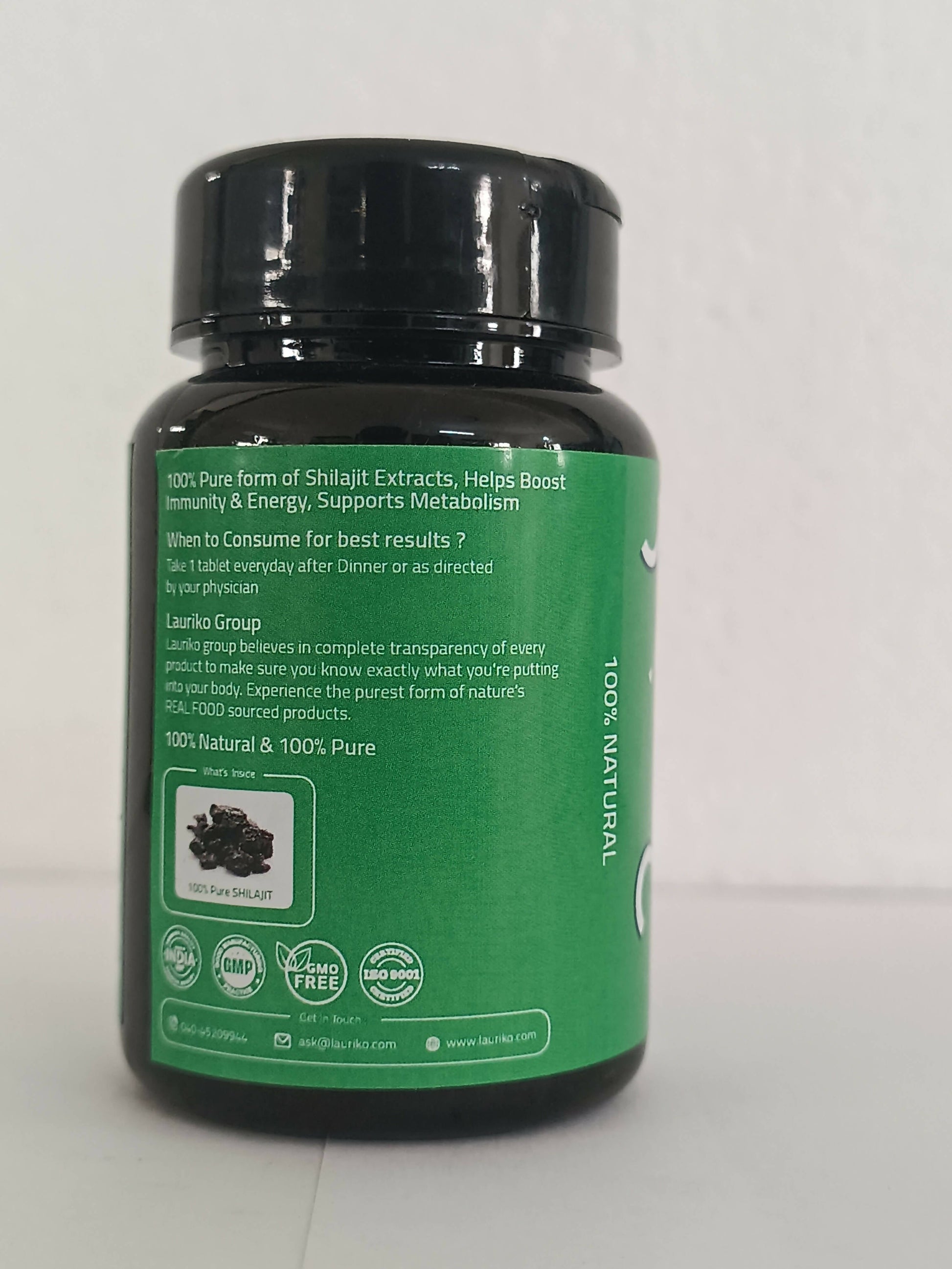 Laurik Himalayan Sj 1000Mg Tablets| Sj Tablets Boosts Stamina, Strength And Support Vitality | Swadesiicart