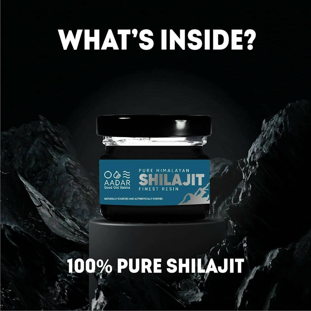 Aadar Ayurveda Pure & Natural Himalayan Sj Resin - Swadesiicart