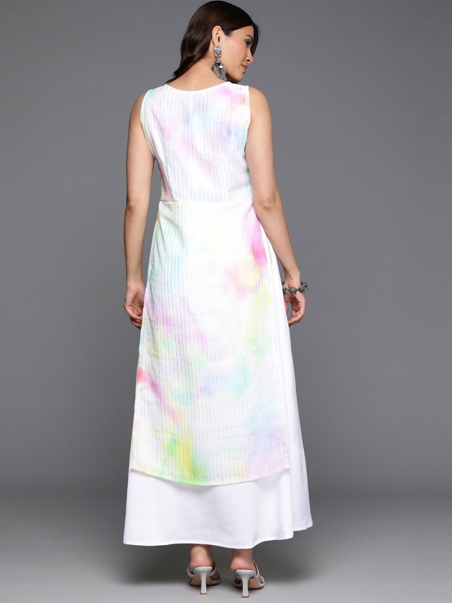 Ahalyaa Women's Traditional wear Ethnic Dress - Multi Color | Swadesiicart