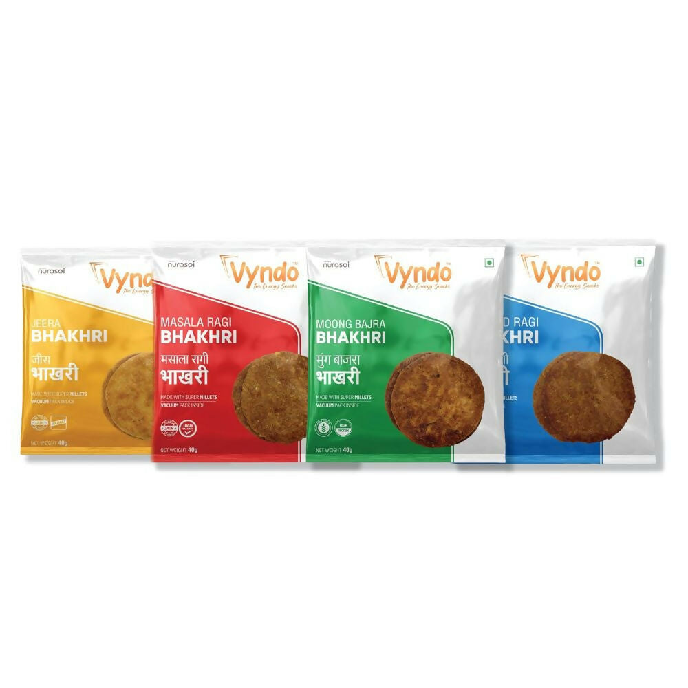 Vyndo Bhakhri Mini Snack Pack Combo - Swadesiicart