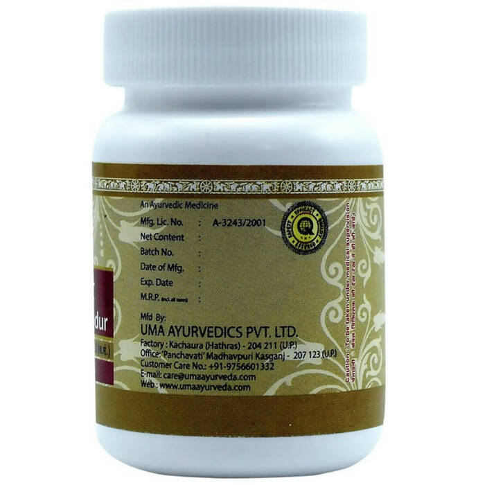 Uma Ayurveda Punarnavadi Mandur Tablets - Swadesiicart