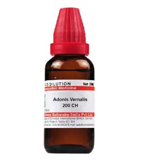 Dr. Willmar Schwabe India Adonis Vernalis Dilution | Swadesiicart