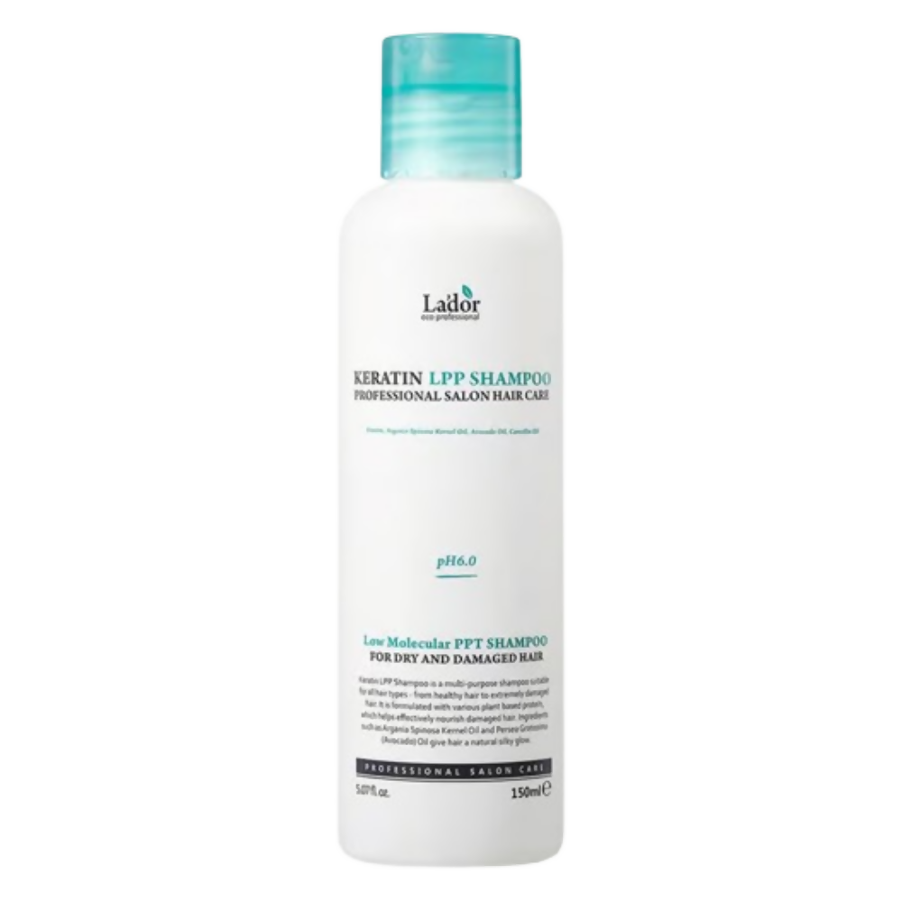 La'dor Keratin LPP Korean Shampoo - Sulfate-Free, Keratin-Safe Protein Shampoo for Frizz-Free Hair - Swadesiicart