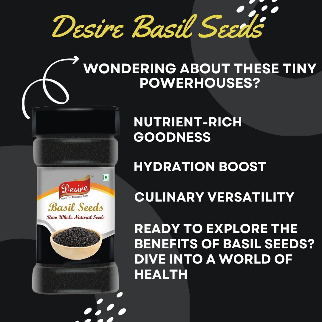 Desire Basil Seeds | Swadesiicart