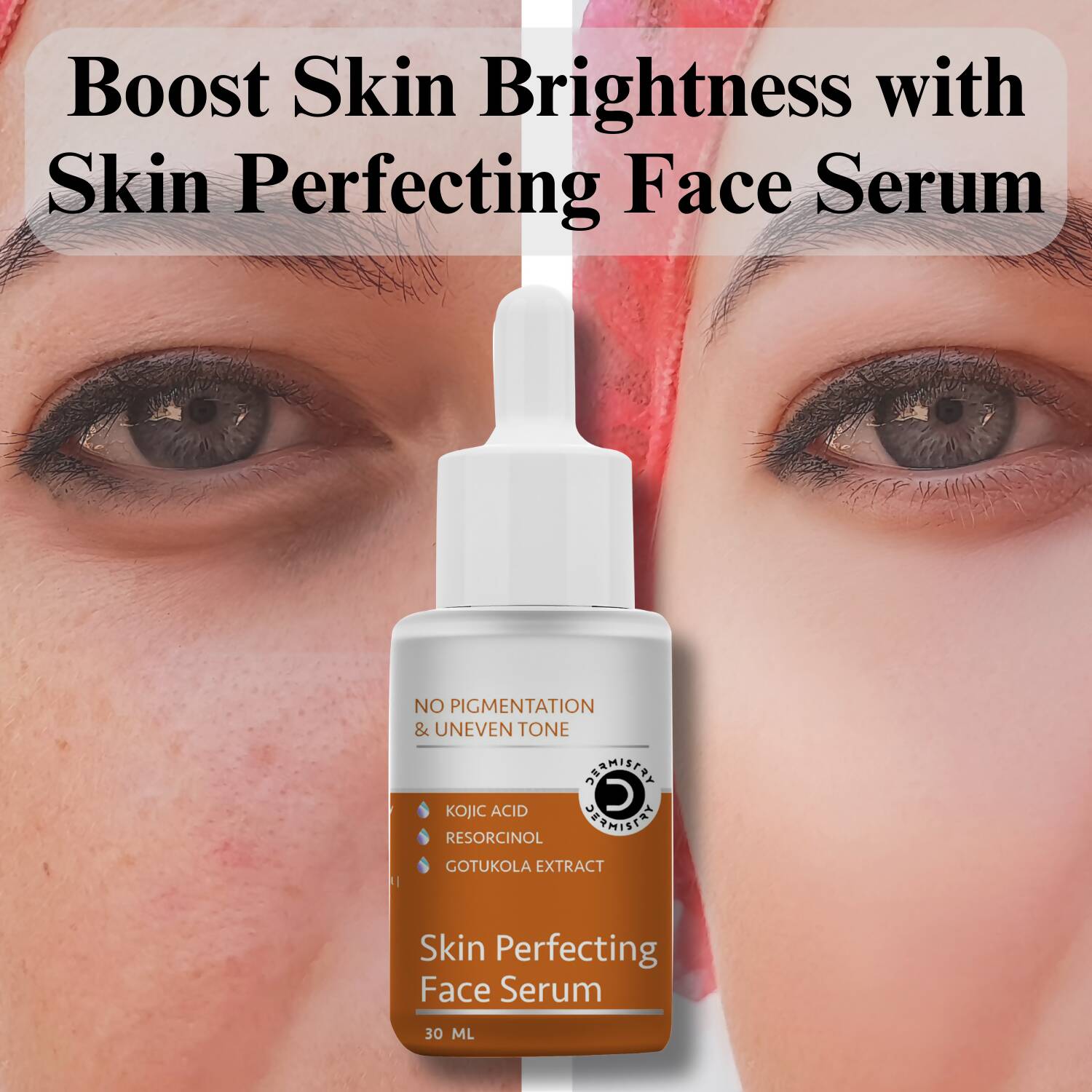 Dermistry Skin Perfecting Face Cream & Skin Perfecting Face Serum - Swadesiicart