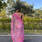 Vamsee Pink Organza Saree - Swadesiicart