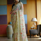 Vamsee Ashi Yellow Georgette Saree - Swadesiicart