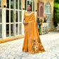 Vishnu Weaves Women's Yellow Cotton Silk Zari Woven Butta Work Saree with Blouse - Swadesiicart