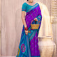 Shree Shyam Fashion Purple Pochampally Silk Saree