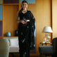 Vamsee Laxmi Black Georgette Saree - Swadesiicart