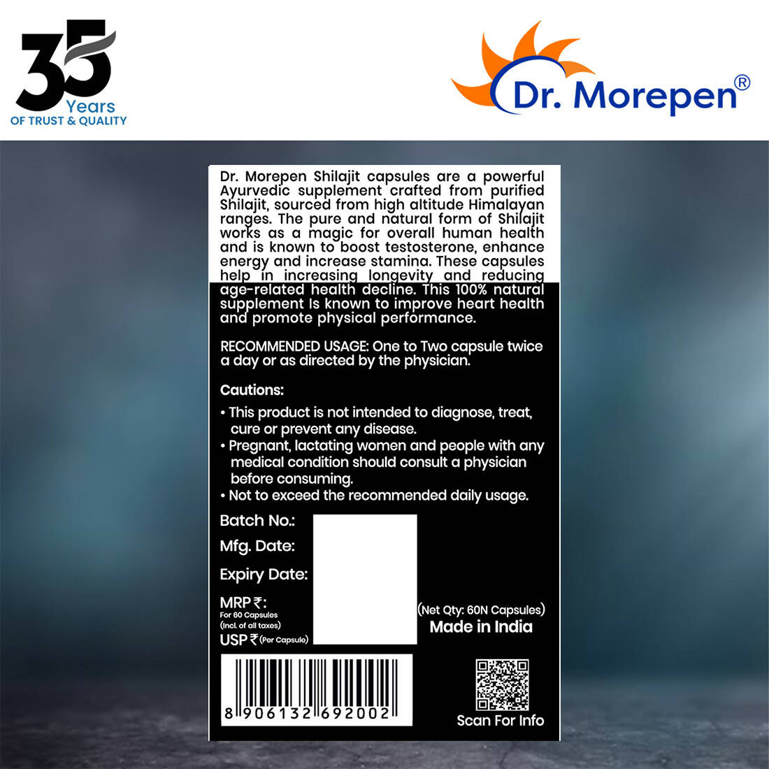 Dr. Morepen S J Capsules - Swadesiicart