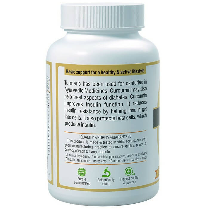 Sushrut Ayurved Good Health Curcumin Veg Capsules - Swadesiicart