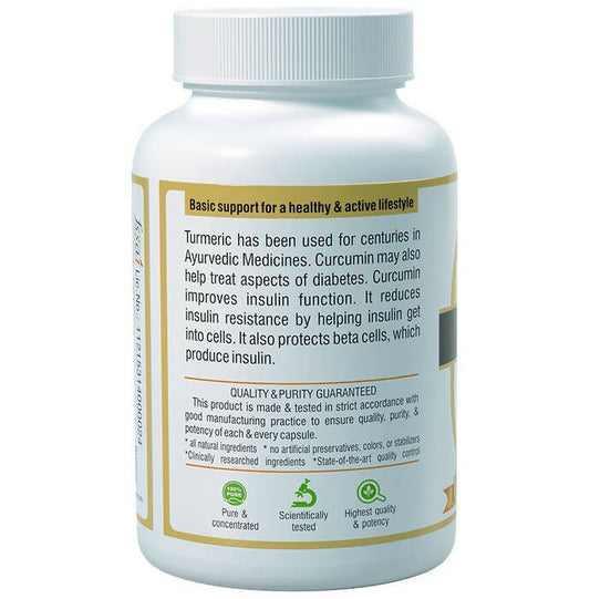 Sushrut Ayurved Good Health Curcumin Veg Capsules - Swadesiicart