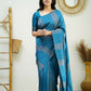 Partywear Designer Sky blue Banarasi Silk Fancy Saree - Starwalk | Swadesiicart