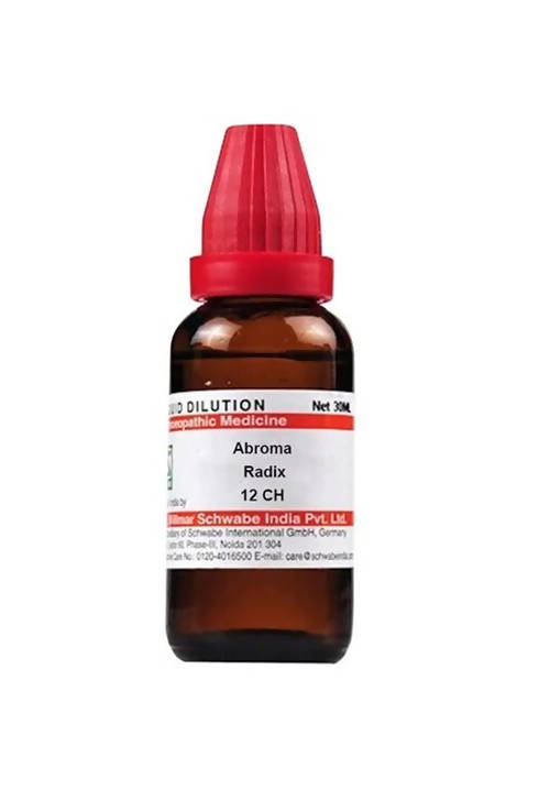 Dr. Willmar Schwabe India Abroma Radix Dilution | Swadesiicart