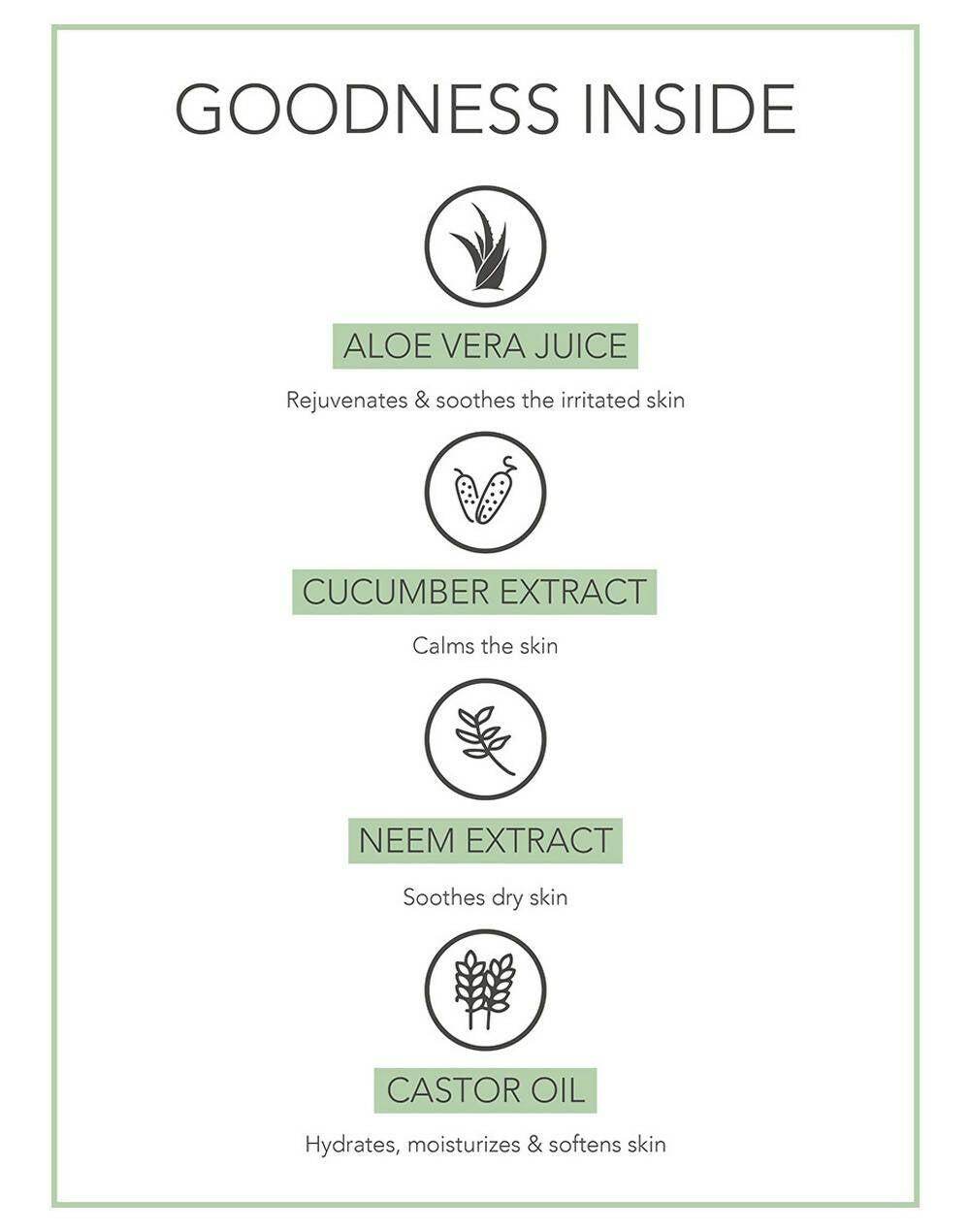 Fabessentials Aloe Vera Face & Body Gel - Swadesiicart