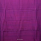 Rust and Purple Kalamkari Hand Painted Paithani Silk Handloom Saree with Village Theme Design - Global Threads | Swadesiicart