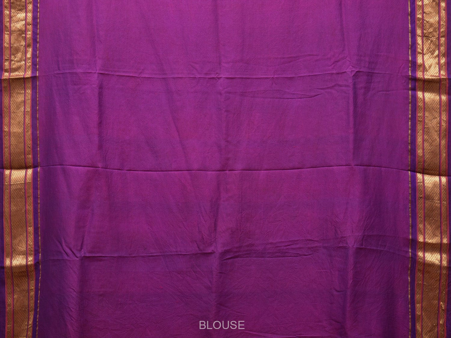Rust and Purple Kalamkari Hand Painted Paithani Silk Handloom Saree with Village Theme Design - Global Threads | Swadesiicart