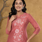 Yufta Rust Co-Ord Set - Swadesiicart