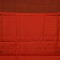 Rust Uppada Silk Handloom Saree with Raising Temple Design - Global Threads | Swadesiicart