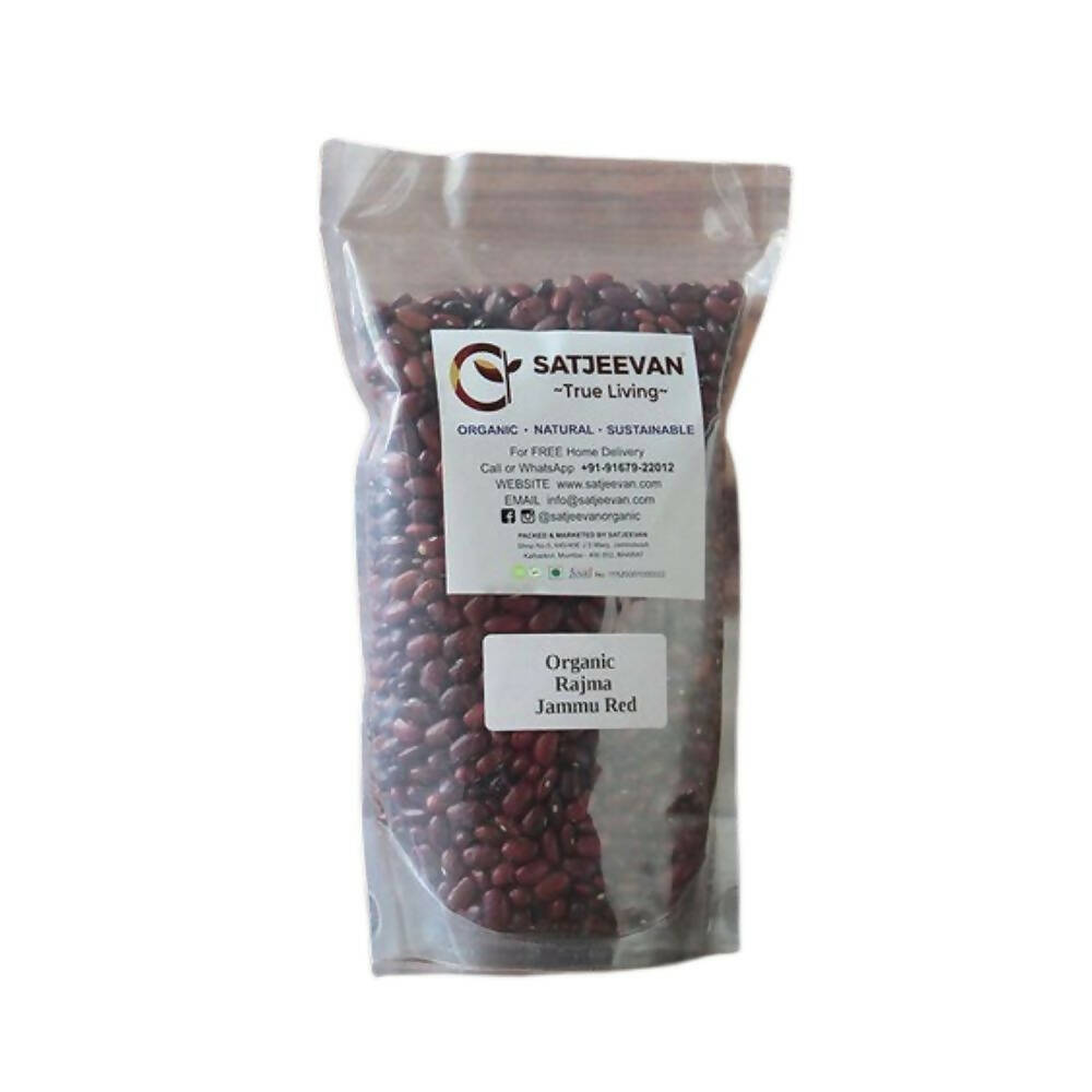 Satjeevan Organic Rajma Jammu Red - Swadesiicart