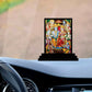 Vprint Quality Ram Darbar Wooden Car Dashboard Idol - Swadesiicart