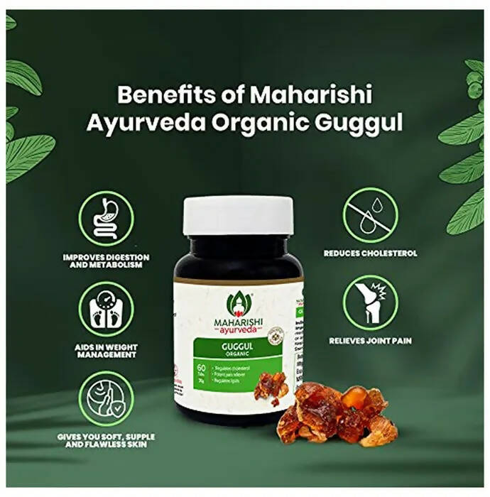 Maharishi Ayurveda Organic Guggul Tablets - Swadesiicart