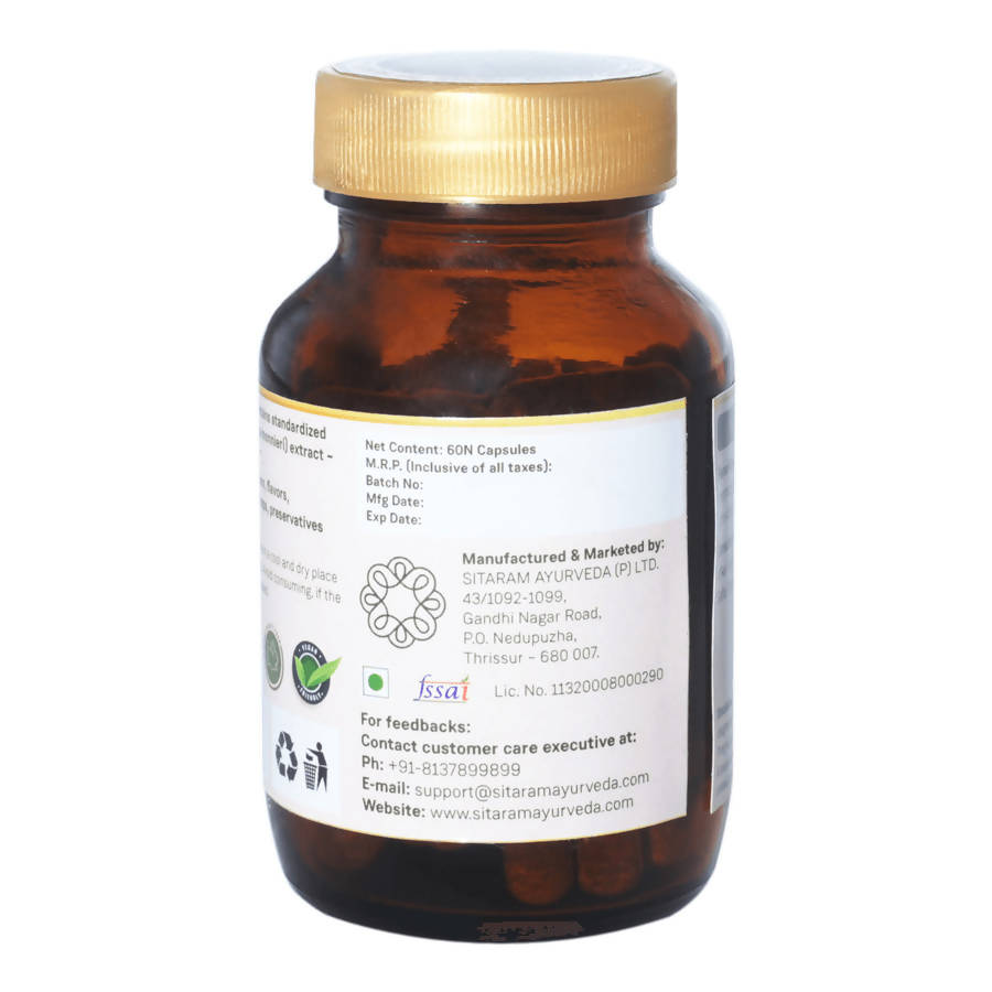 Sitaram Ayurveda Brahmi Capsules | Swadesiicart