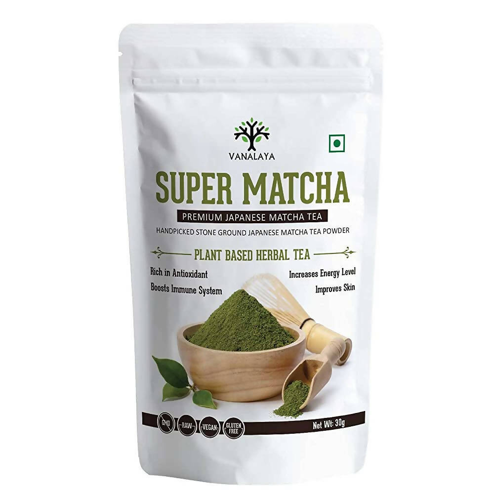 Vanalaya Super Matcha Plant Based Herbal Tea | Swadesiicart