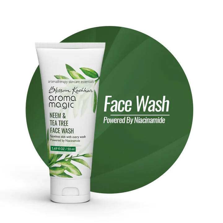 Blossom Kochhar Aroma Magic Neem & Tea Tree Face Wash - Swadesiicart