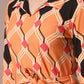 Myshka Women's Multi Printed Polo Collar Party Top With Trousers Co-ord set - Swadesiicart